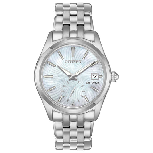 Front view of Citizen Corso Women's Solar Watch EV1030-57D