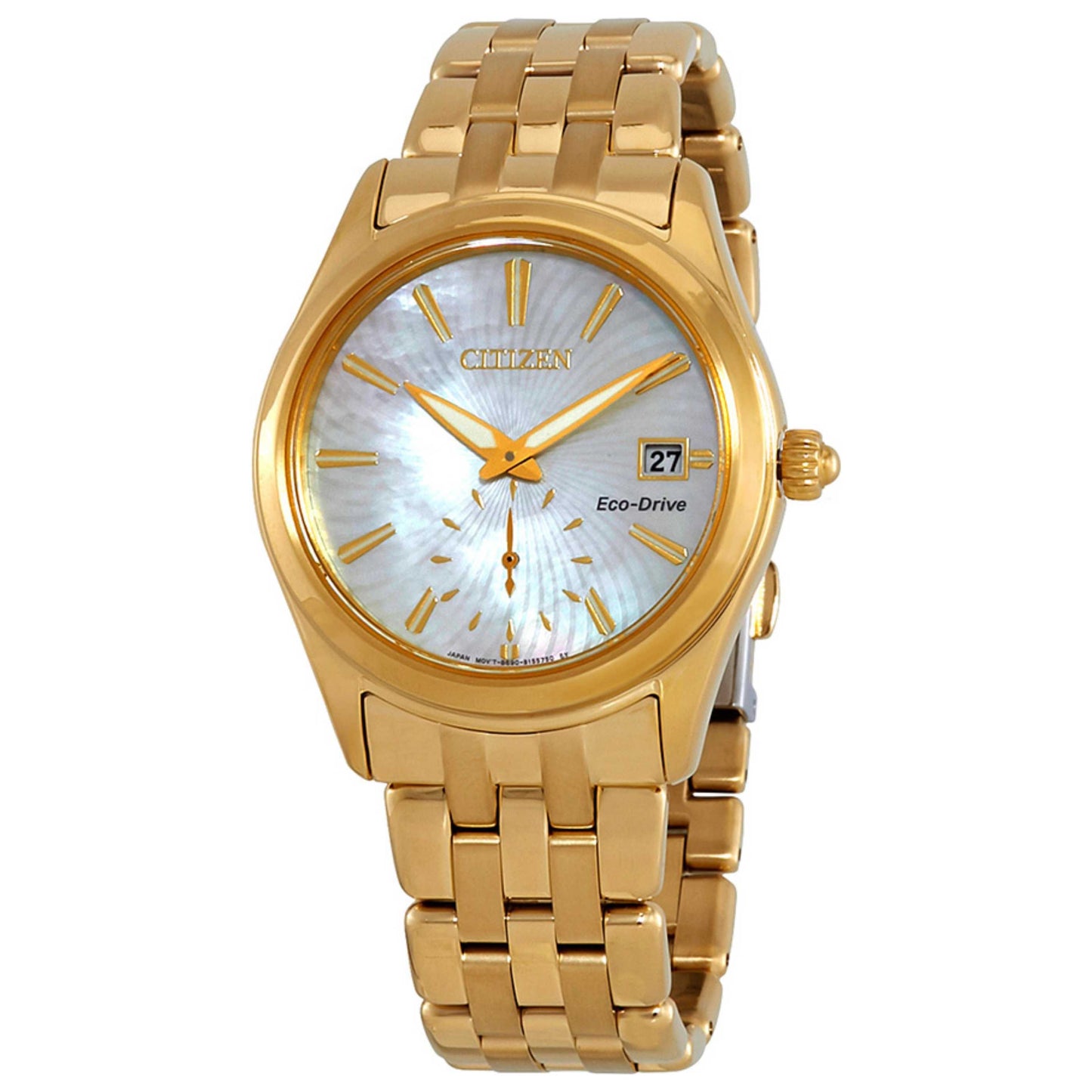 Front view of Citizen Corso Women's Solar Watch EV1032-51D