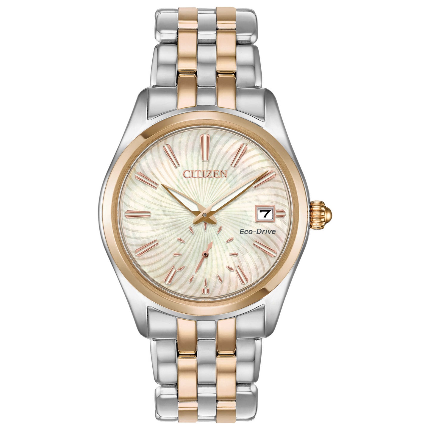 Front view of Citizen Corso Women's Solar Watch EV1036-51Y