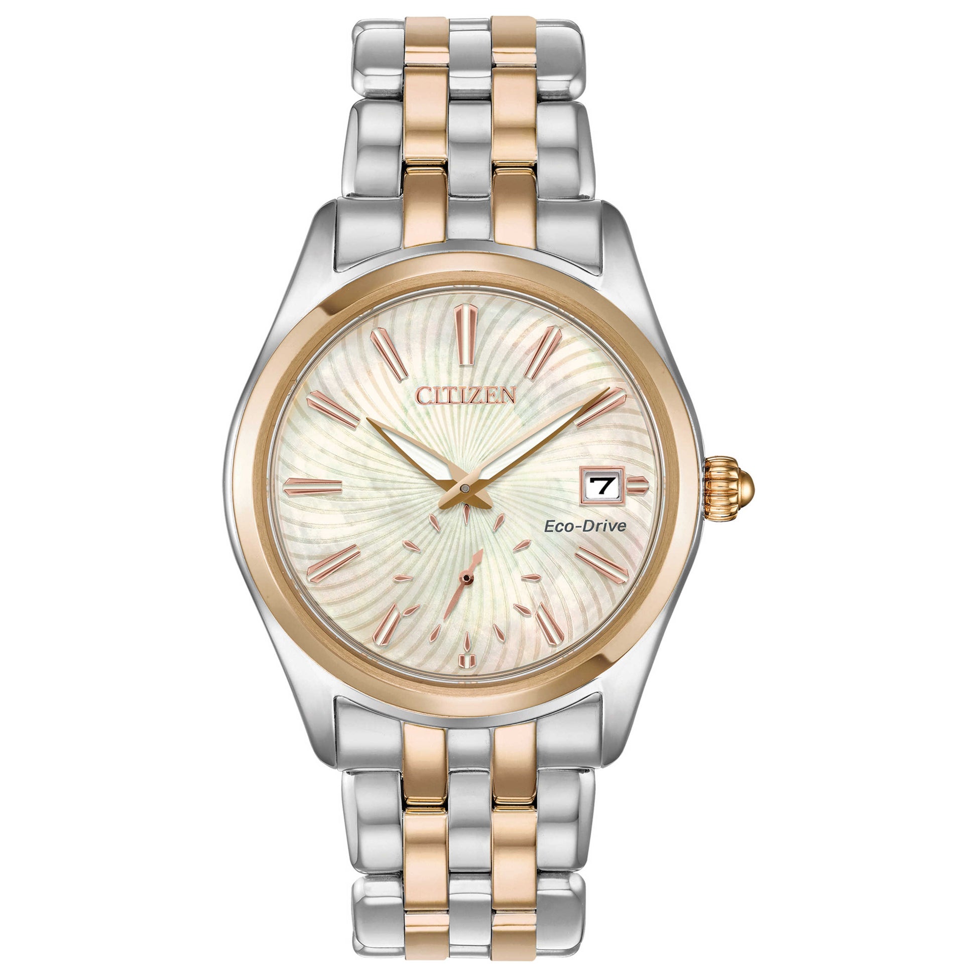 Front view of Citizen Corso Women's Solar Watch EV1036-51Y