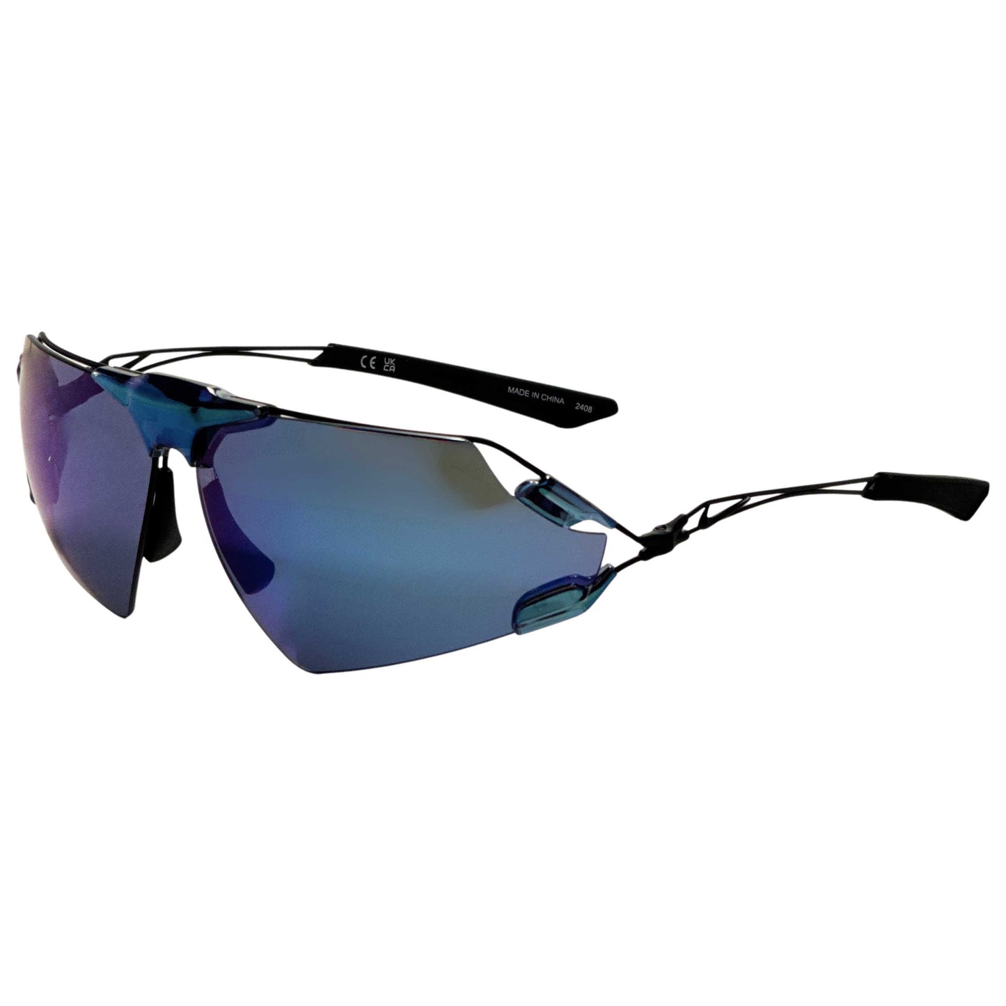 Front view of Nike Zeus Edge Men's Sunglasses EV24030-410-76