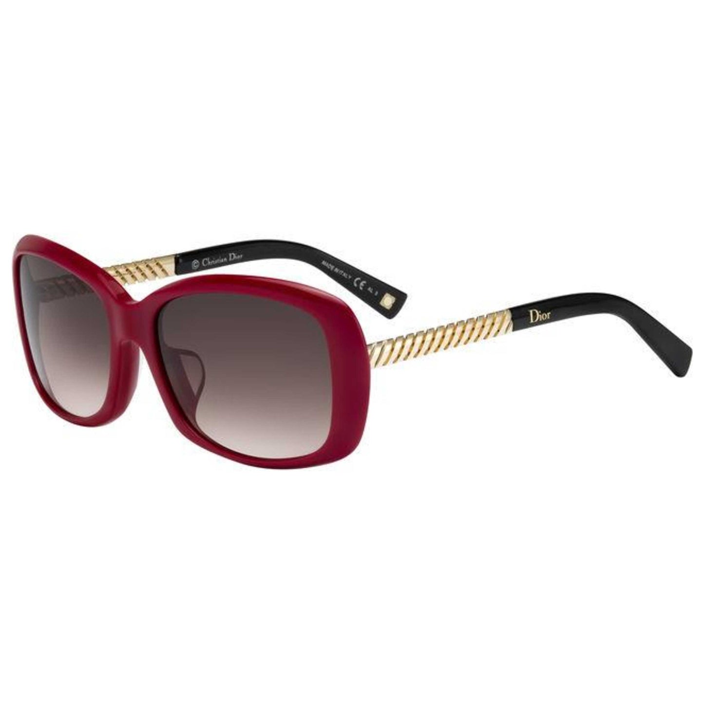 Front view of Christian Dior Ever Women's Sunglasses EVER1FS-BSL-K8
