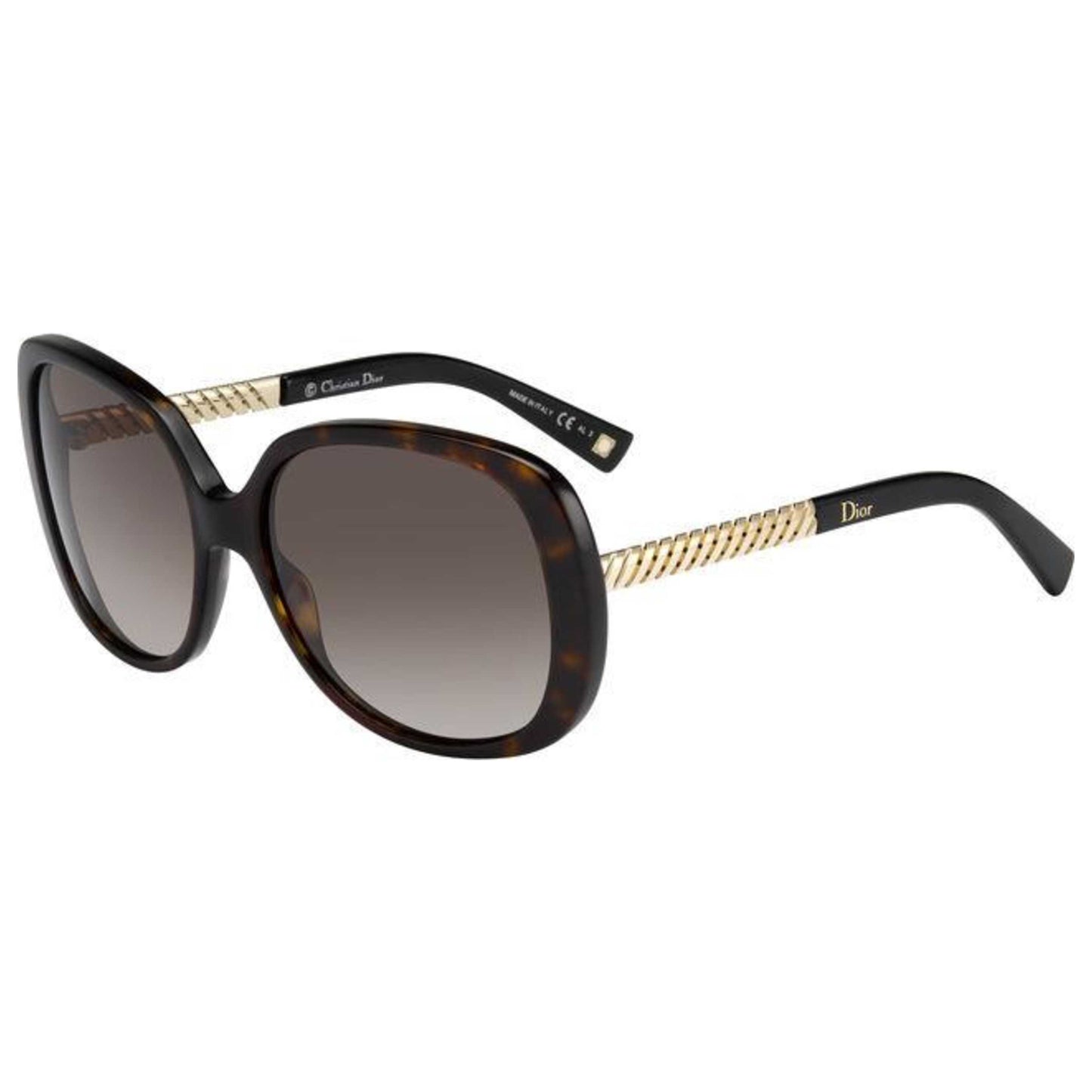Front view of Christian Dior Ever Women's Sunglasses EVER1S-ANT-HA