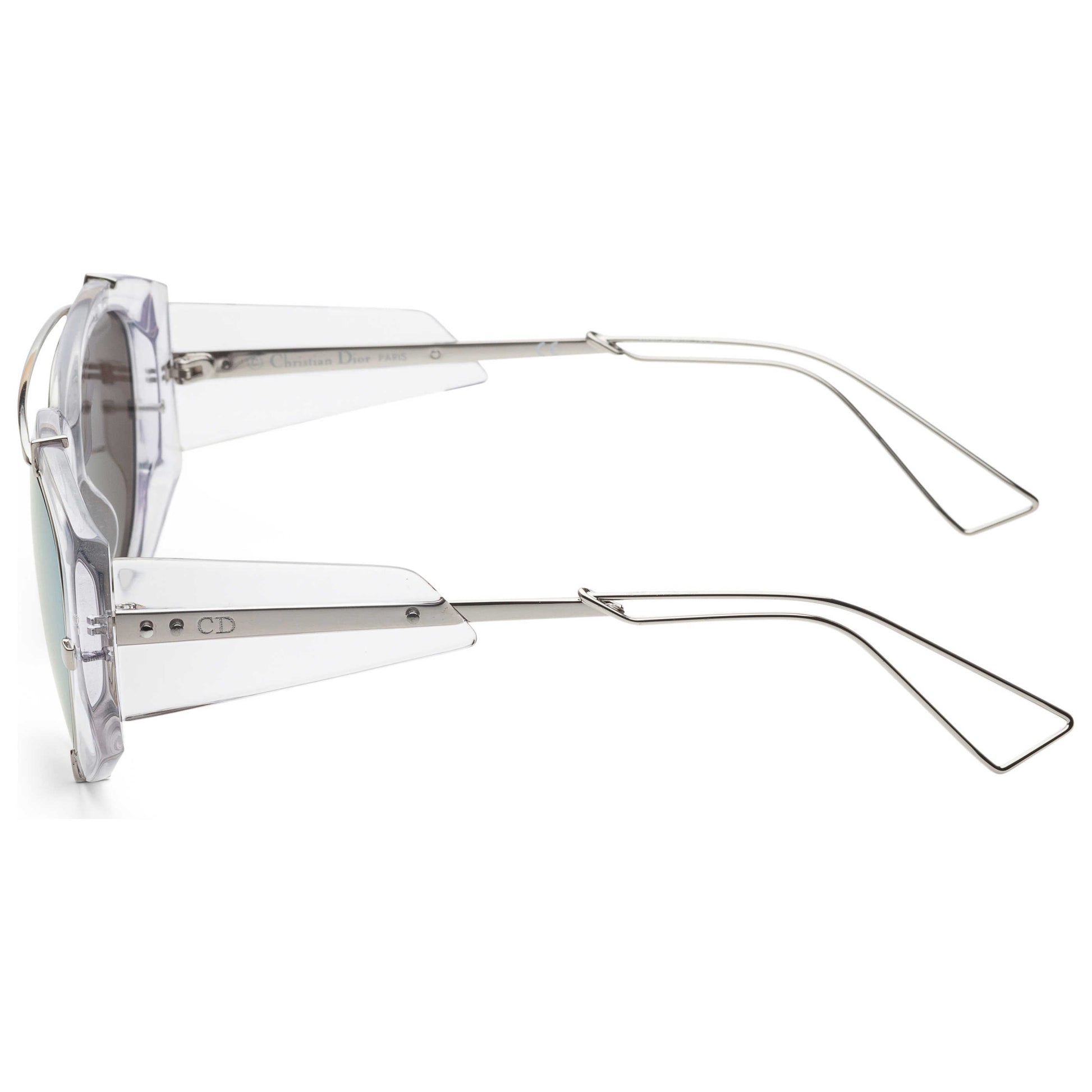 Left view of Christian Dior Ever Women's Sunglasses EVER3S-BSL-HA