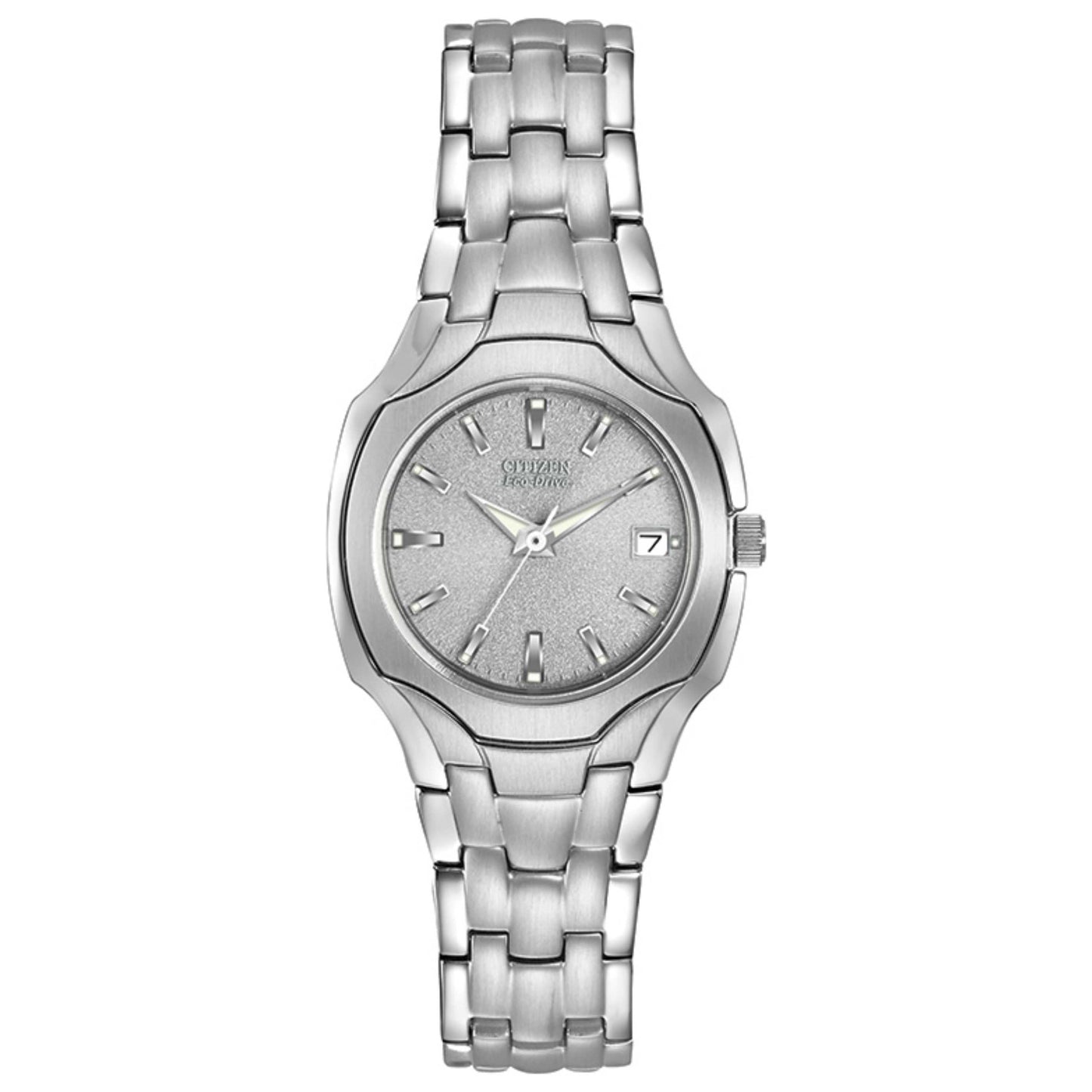 Front view of Citizen Silhouette Women's Solar Watch EW1250-54A