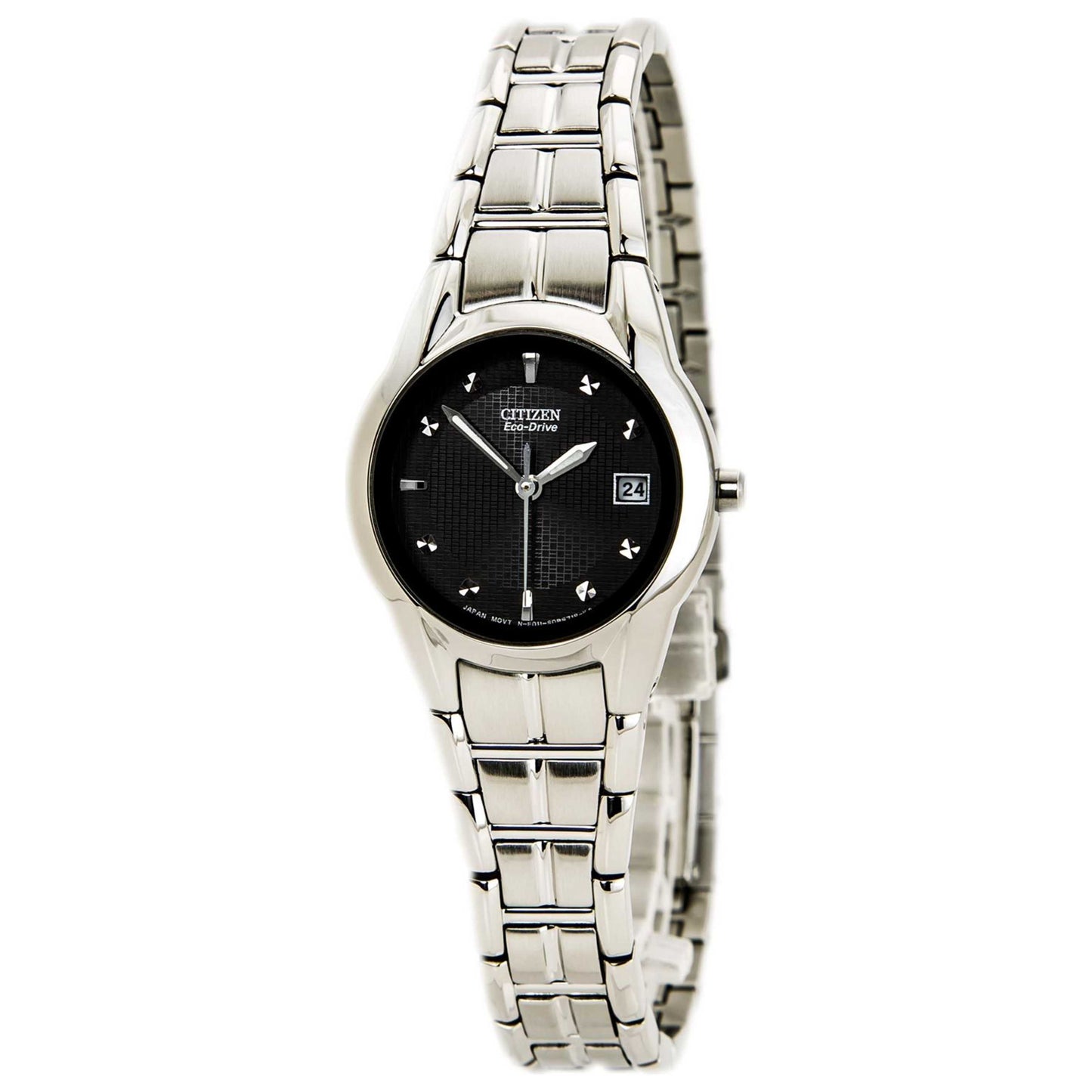 Front view of Citizen Eco-Drive Women's Solar Powered Quartz Eco-Drive Watch EW1410-50E