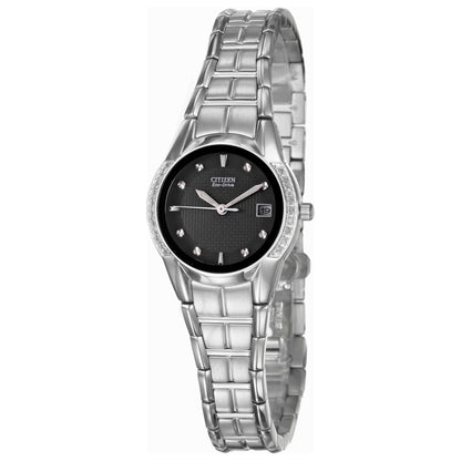 Front view of Citizen Eco-Drive Women's Solar Powered Quartz Eco-Drive Watch EW1460-51E