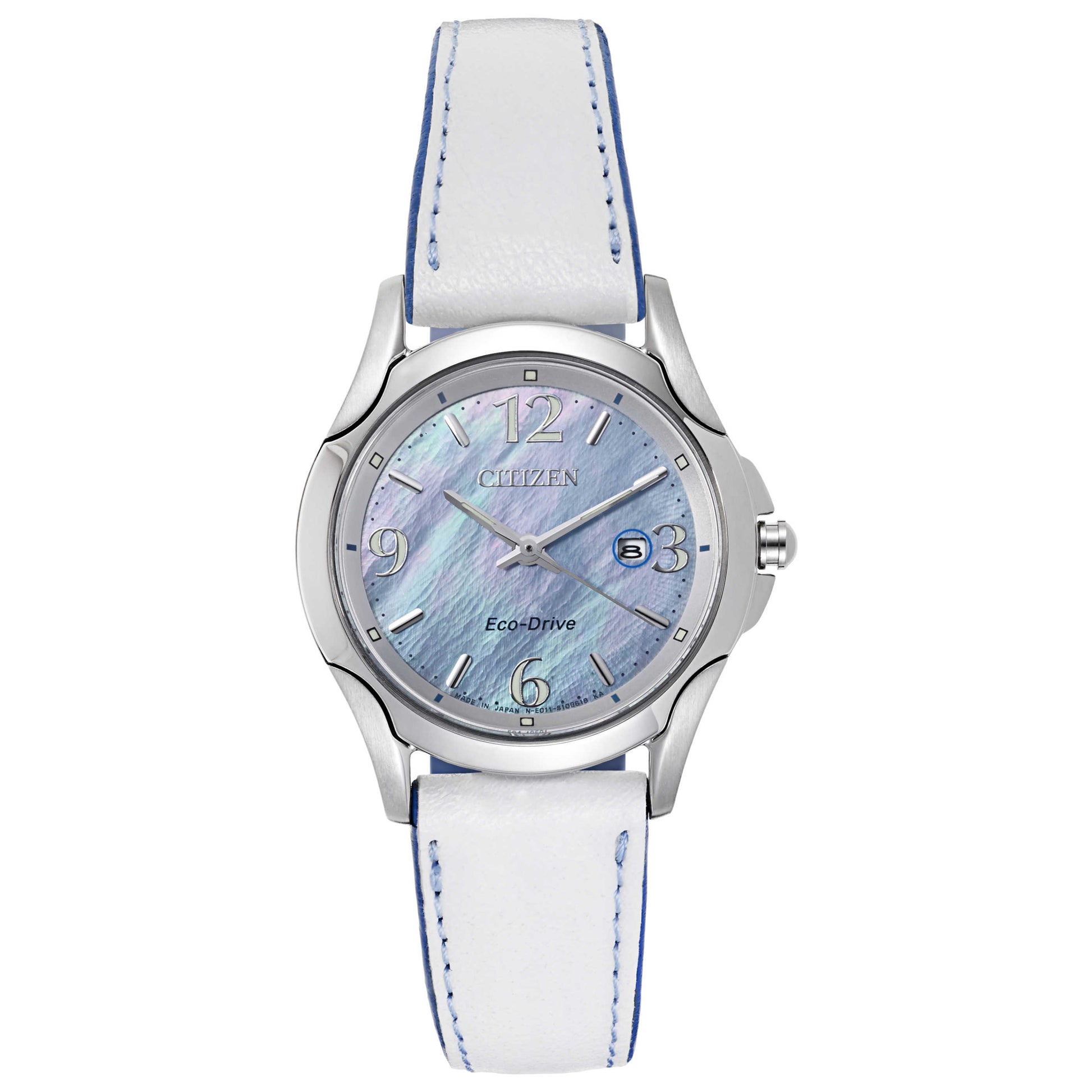 Front view of Citizen Eco-Drive Women's Solar Powered Quartz Eco-Drive Watch EW1780-00A