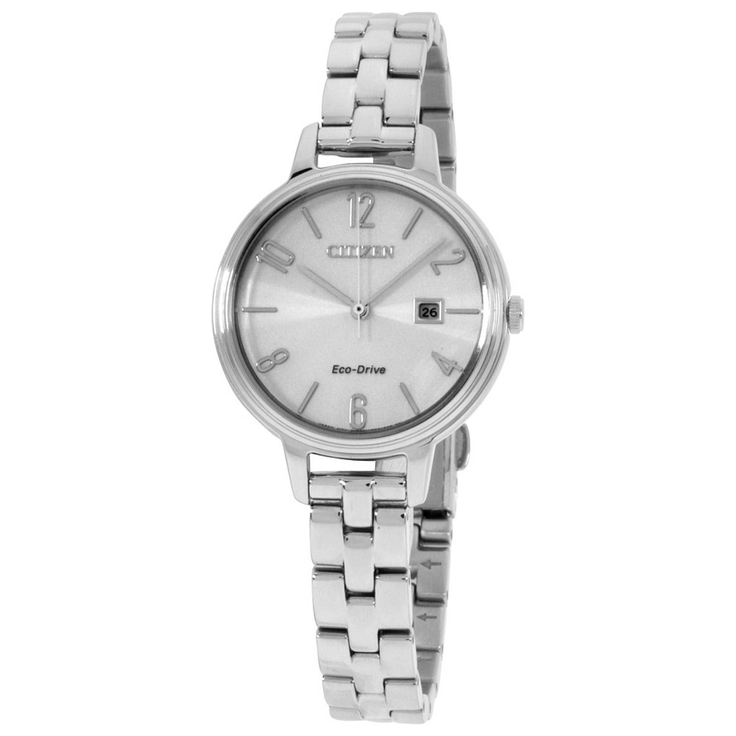Front view of Citizen CHANDLER Women's Solar Watch EW2440-53A