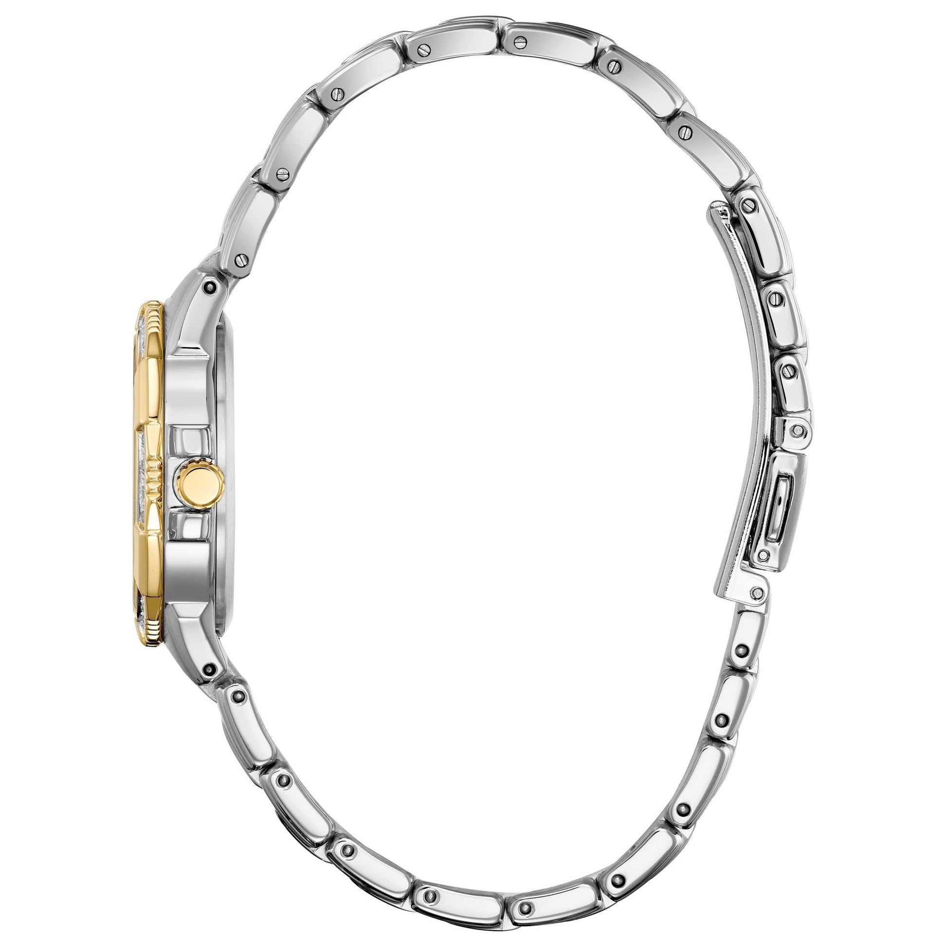 Right view of Citizen Riva Women's Solar Watch EW2464-55A