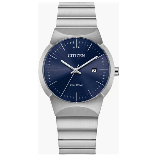 Front view of Citizen Axiom Women's Solar Powered Quartz Eco-Drive Watch EW2670-53L