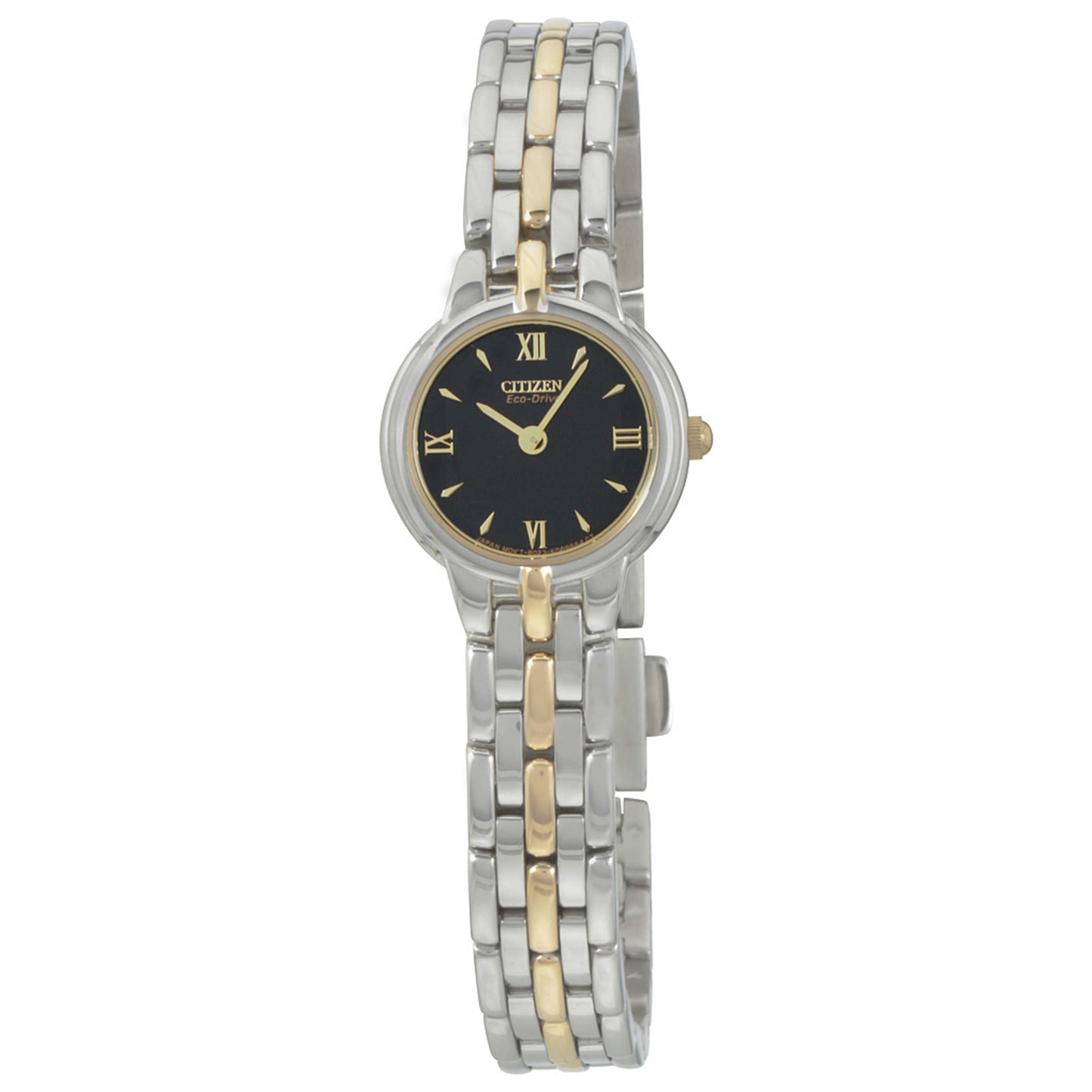 Front view of Citizen Silhouette Crystal Women's Solar Watch EW9334-52E
