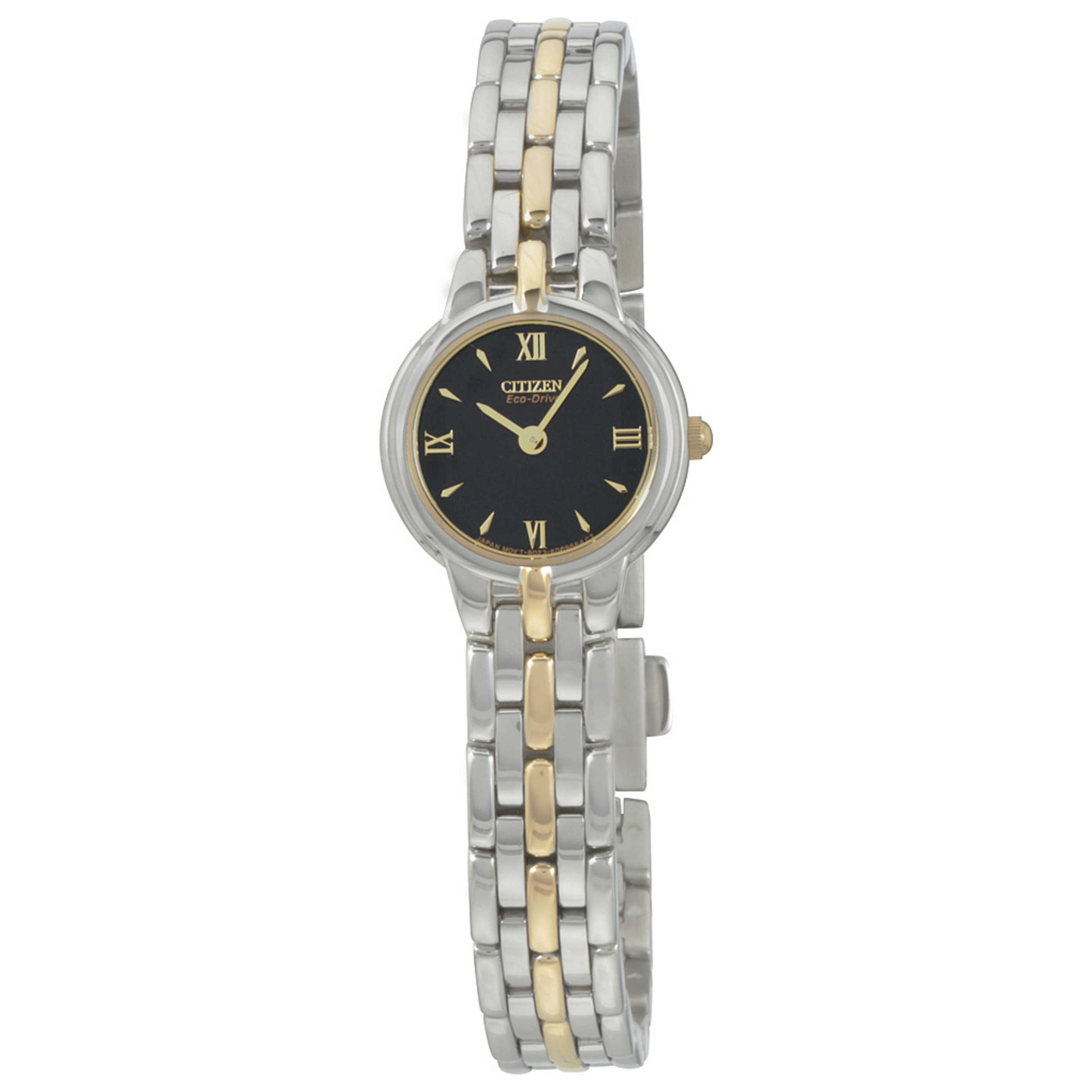 Front view of Citizen Silhouette Crystal Women's Solar Watch EW9334-52E