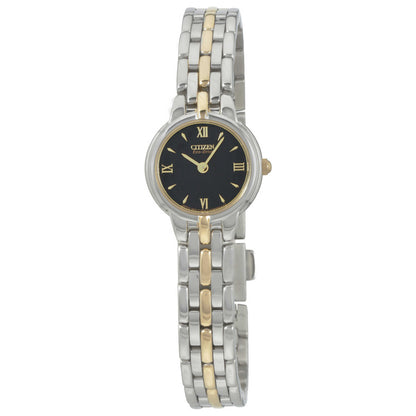 Front view of Citizen Silhouette Crystal Women's Solar Watch EW9334-52E