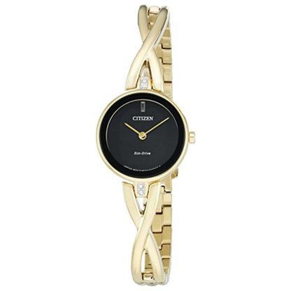 Front view of Citizen Silhouette Crystal Women's Quartz Watch EX1422-54E