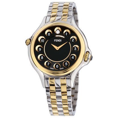 Front view of Fendi Crazy Carats Women's Quartz Watch F107131000T07