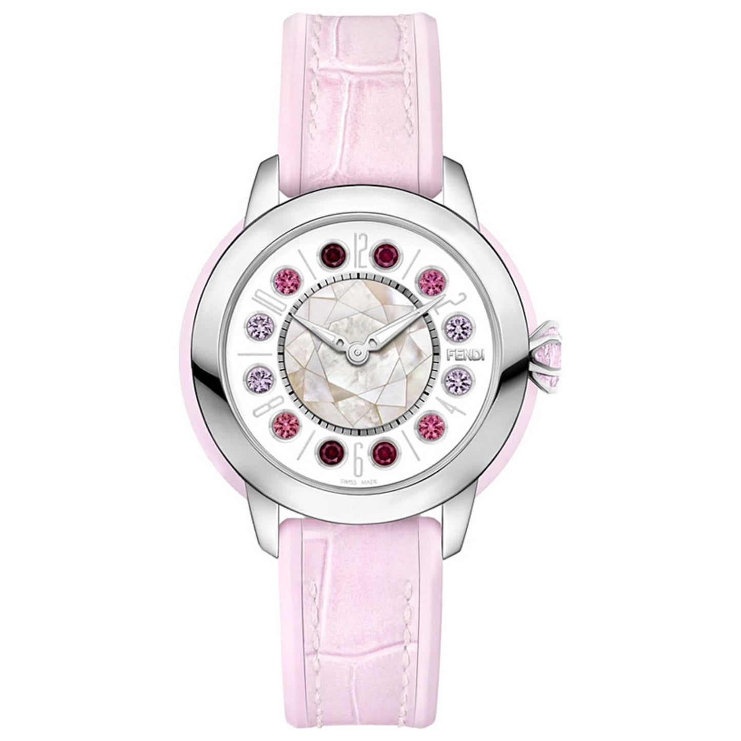 Front view of Fendi Ishine Women's Quartz Watch F132034571T01
