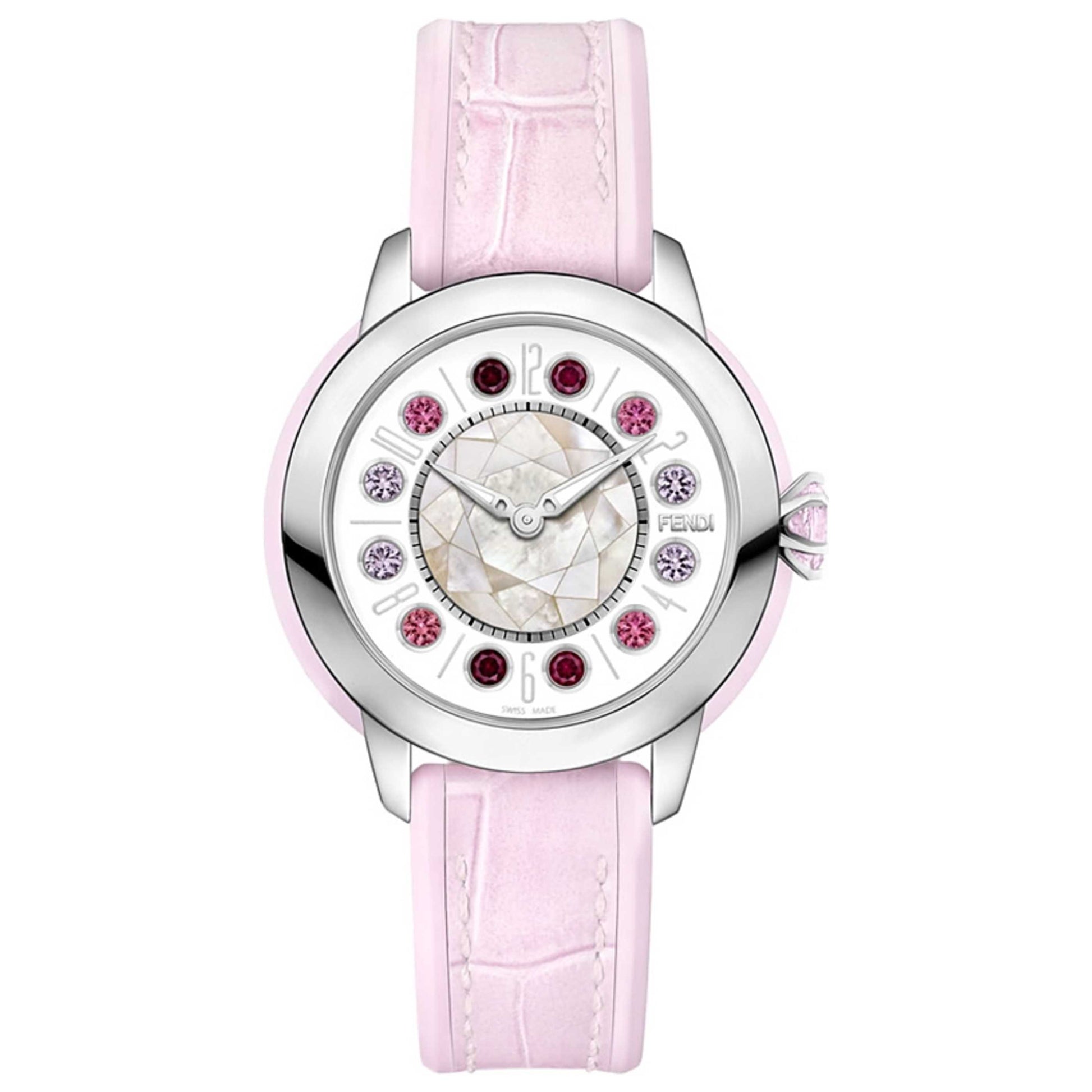 Front view of Fendi Ishine Women's Quartz Watch F132034571T01