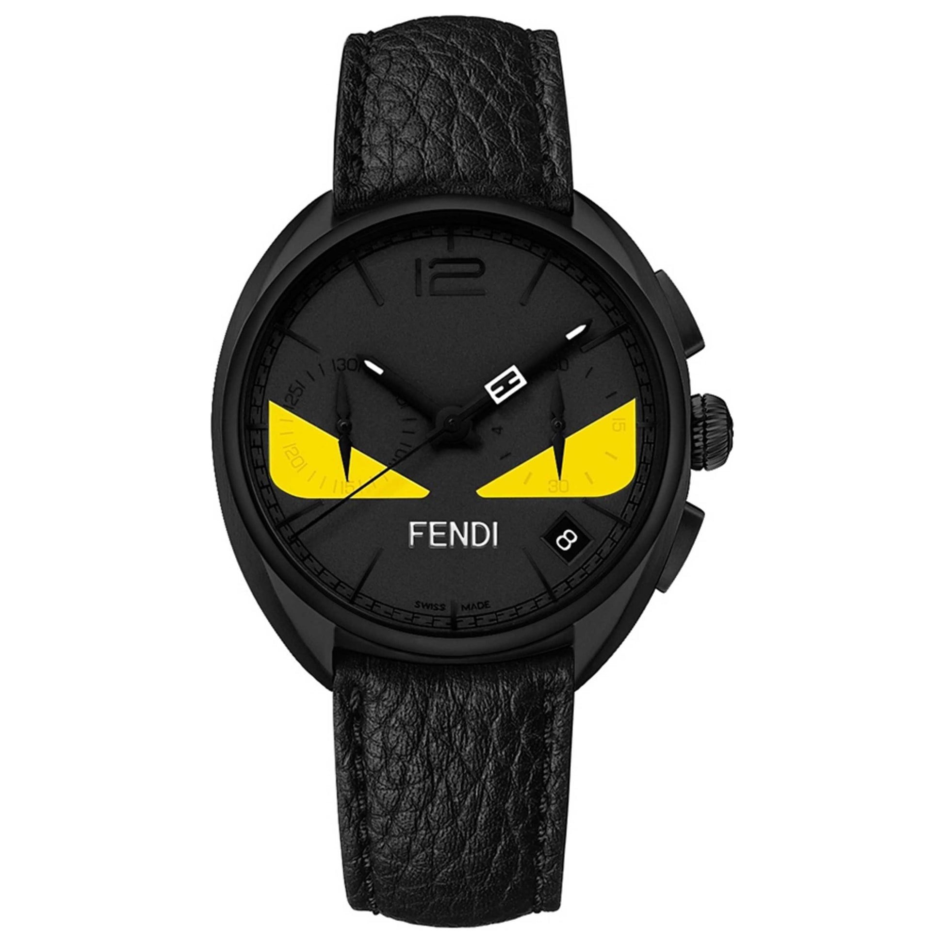 Front view of Fendi Momento Fendi Bugs Men's Quartz Watch F214611611