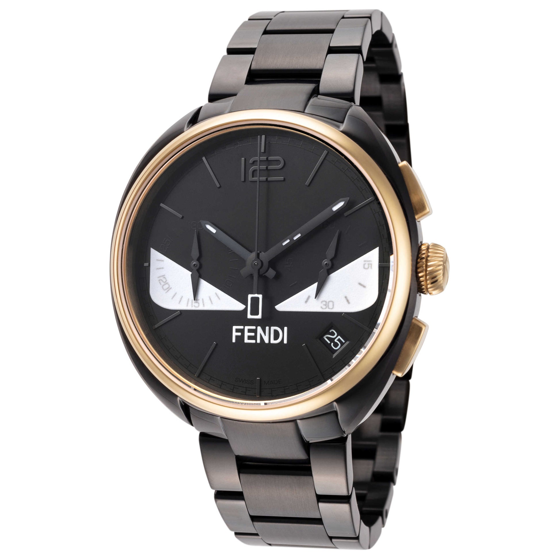 Front view of Fendi Momento Fendi Bugs Women's Quartz Watch F215111400