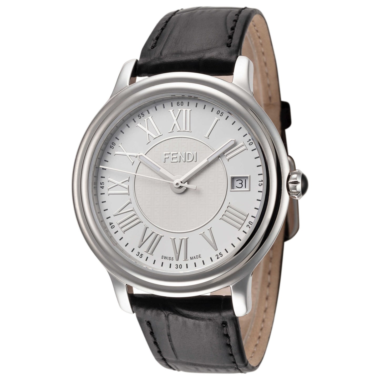Front view of Fendi Classico Unisex Quartz Watch F254014011