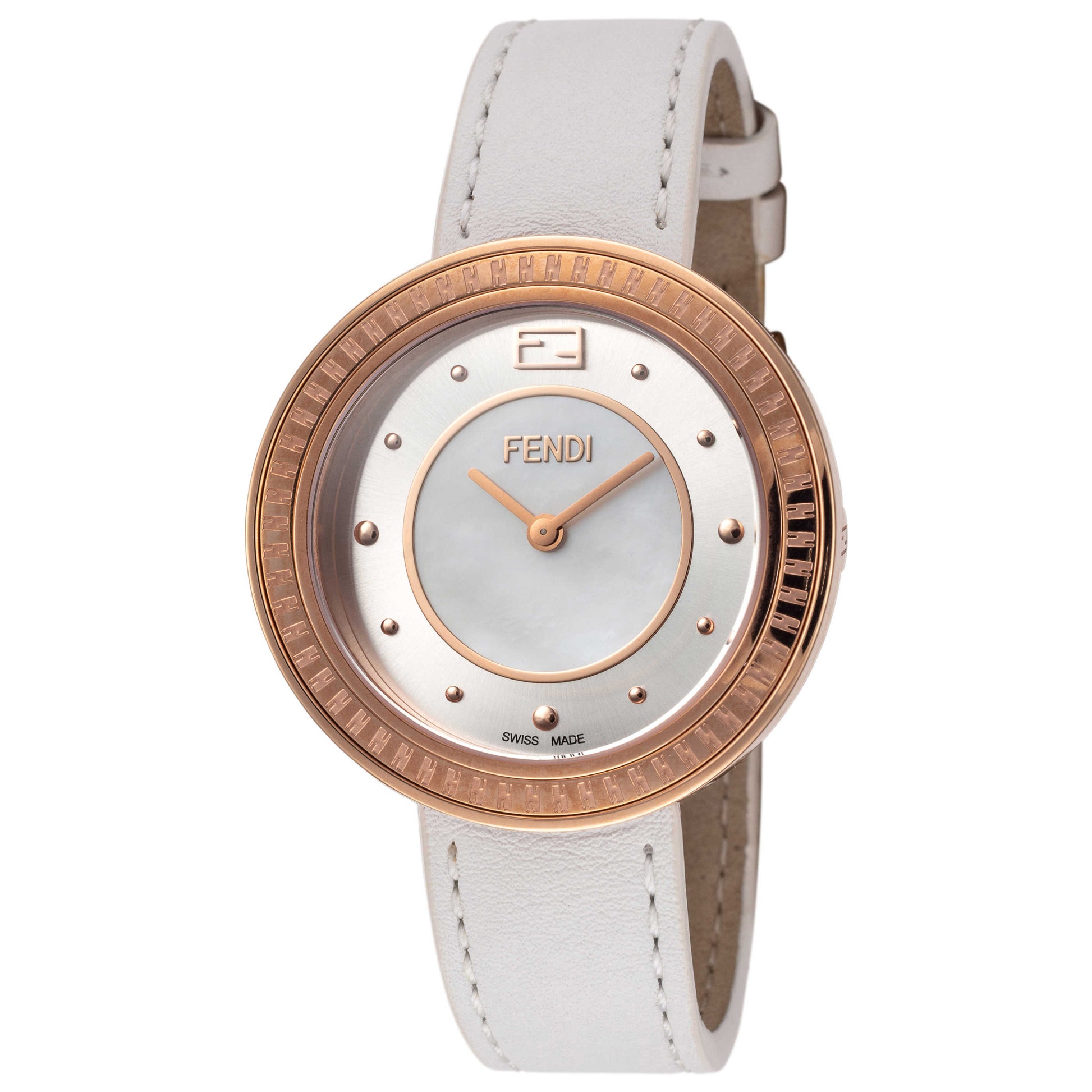 Front view of Fendi My Way Women's Quartz Watch F370534541
