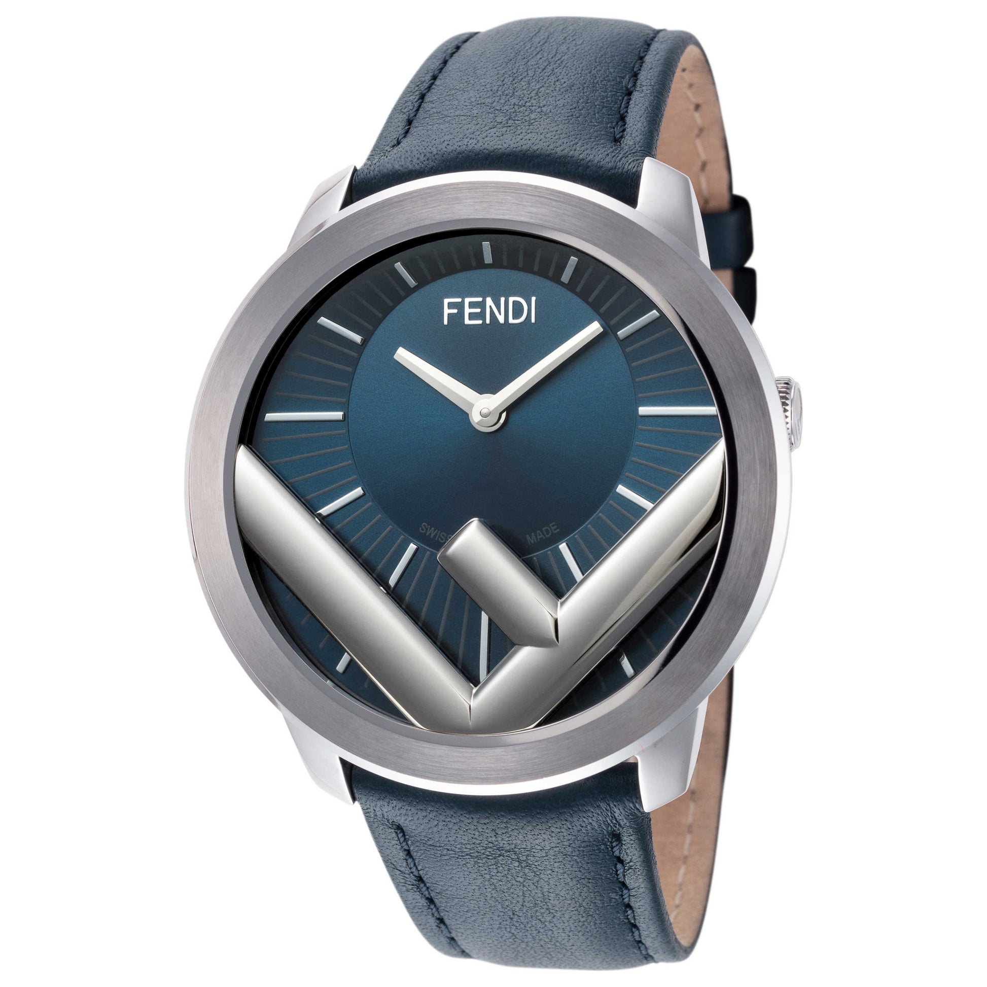 Front view of Fendi Run Away Men's Quartz Watch F710013031