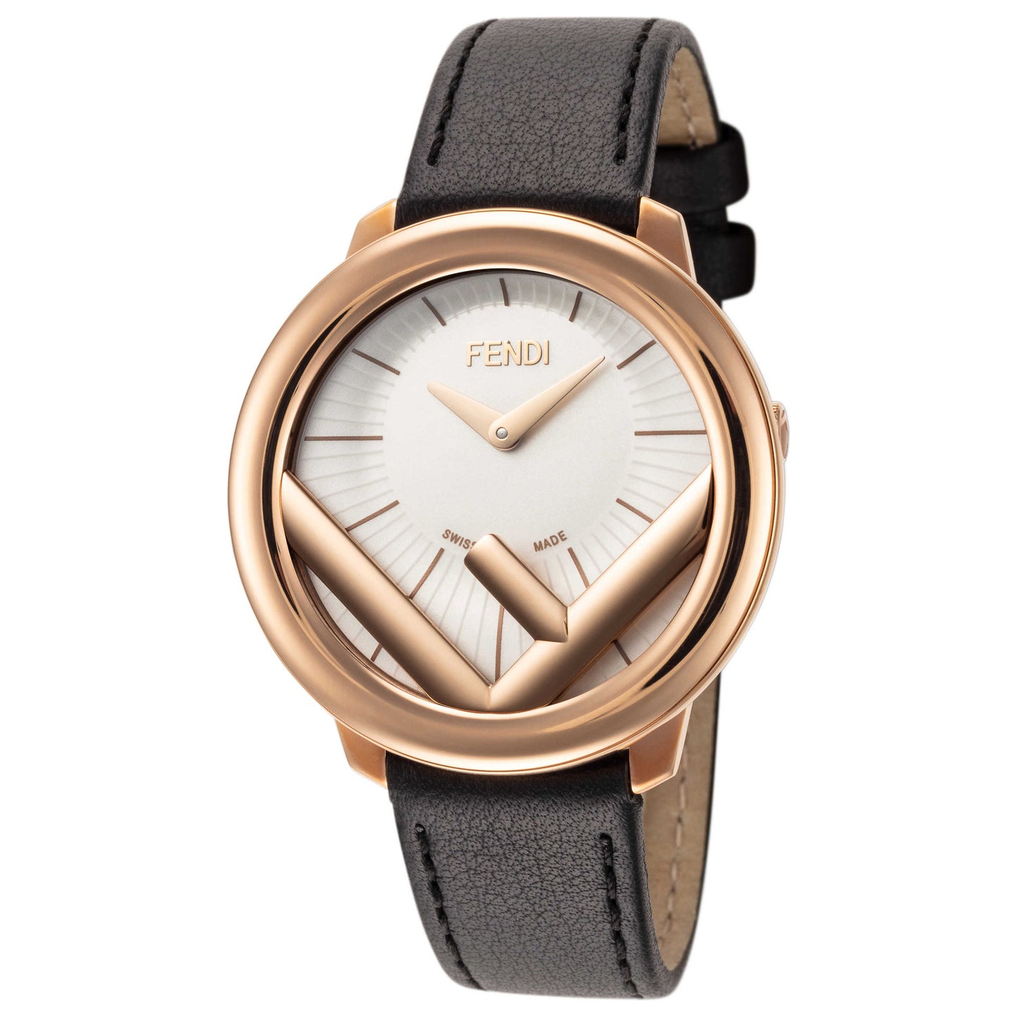 Front view of Fendi Run Away Women's Quartz Watch F710534011