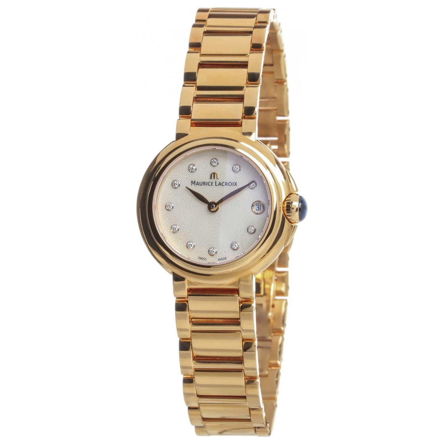 Front view of Maurice Lacroix Fiaba Women's Swiss Quartz (Battery-Powered) Watch FA1003-PVP06-170-1
