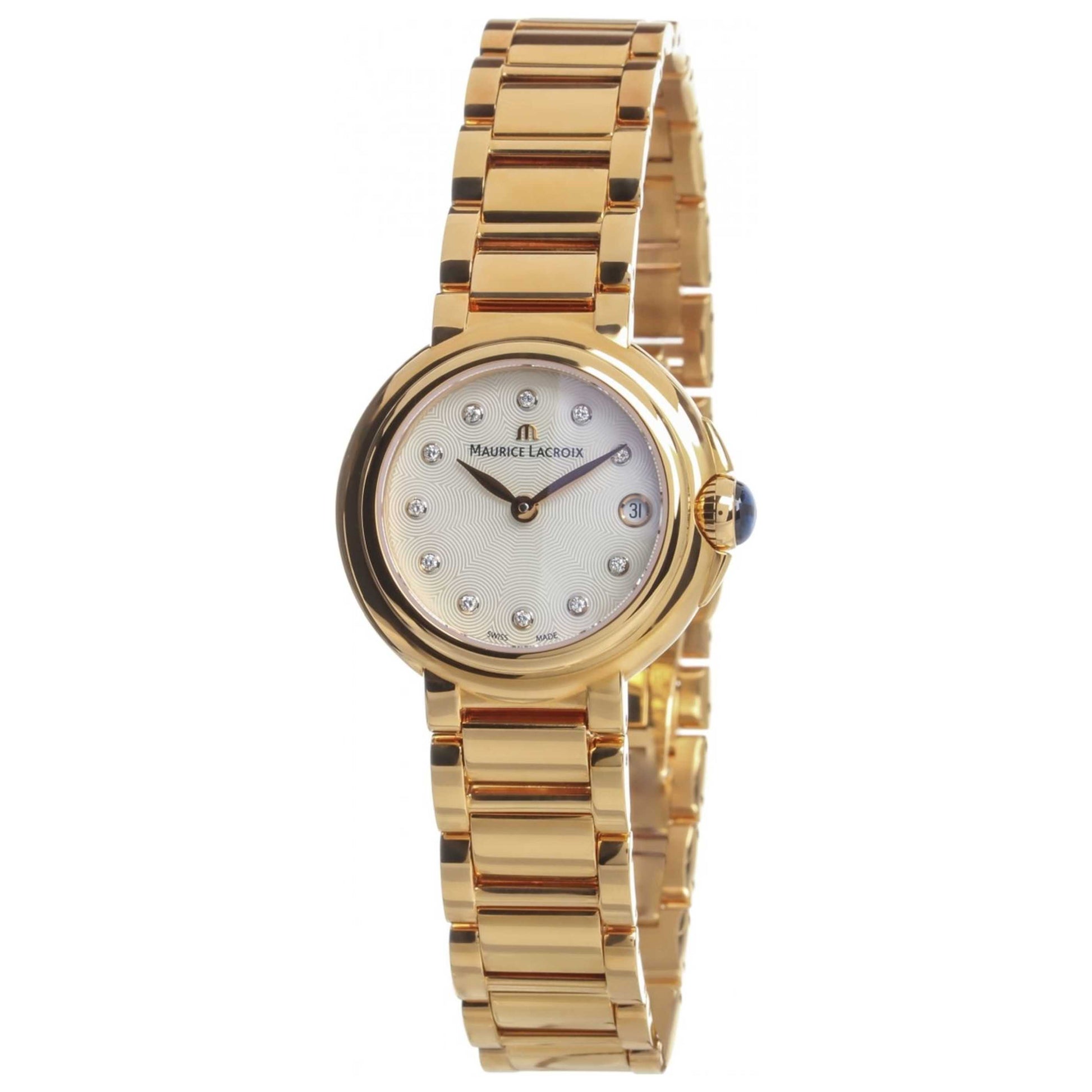Front view of Maurice Lacroix Fiaba Women's Swiss Quartz (Battery-Powered) Watch FA1003-PVP06-170-1