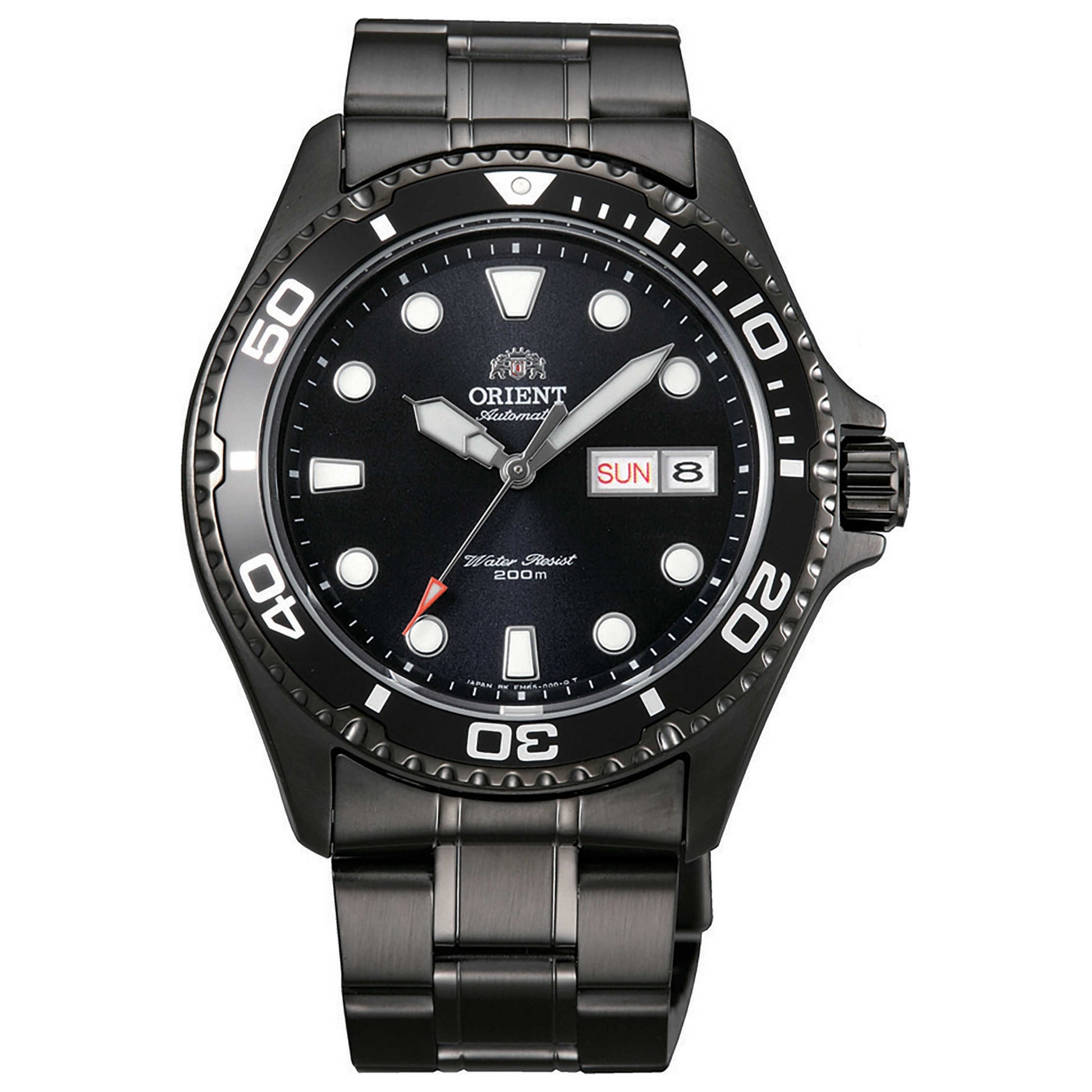 Front view of Orient Sport Mako 2 Men's Automatic Watch FAA02003B9