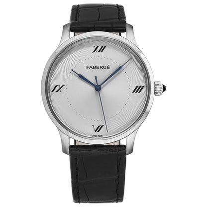 Front view of Faberge Alexei Men's Automatic Watch FAB-195