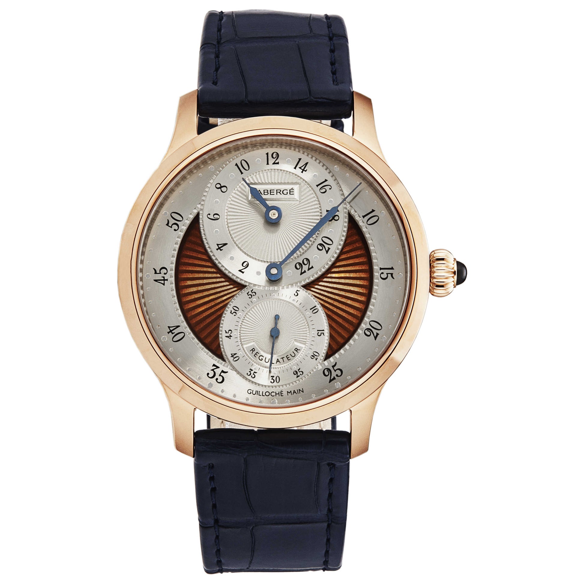 Front view of Faberge Agathon Men's Manual-Wind Watch FAB-213