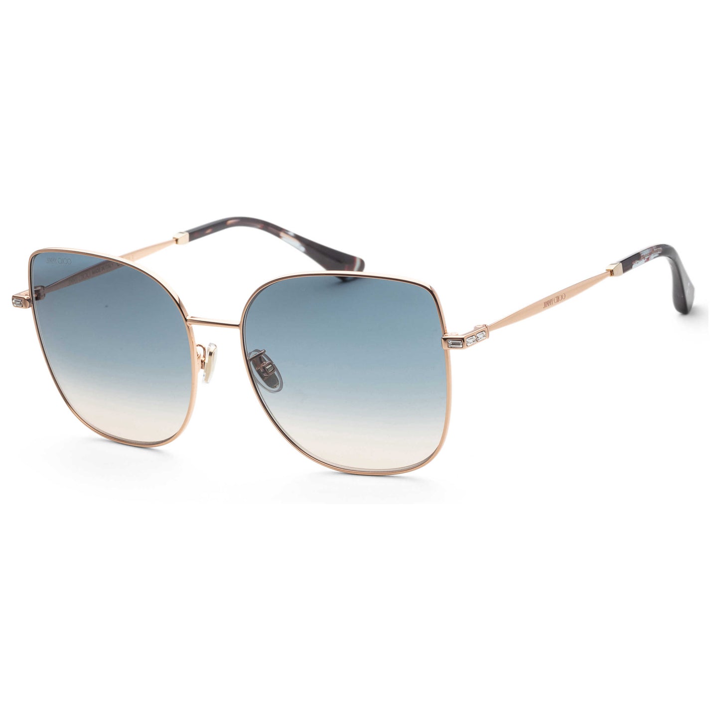 Front view of Jimmy Choo Fanny Women's Sunglasses FANNYGSK-0DDB-I4