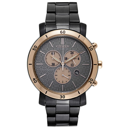 Front view of Citizen Eco-Drive Women's Solar Powered Quartz Eco-Drive Watch FB1348-50E