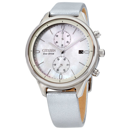 Front view of Citizen Chandler Women's Solar Powered Quartz Eco-Drive Watch FB2000-03D