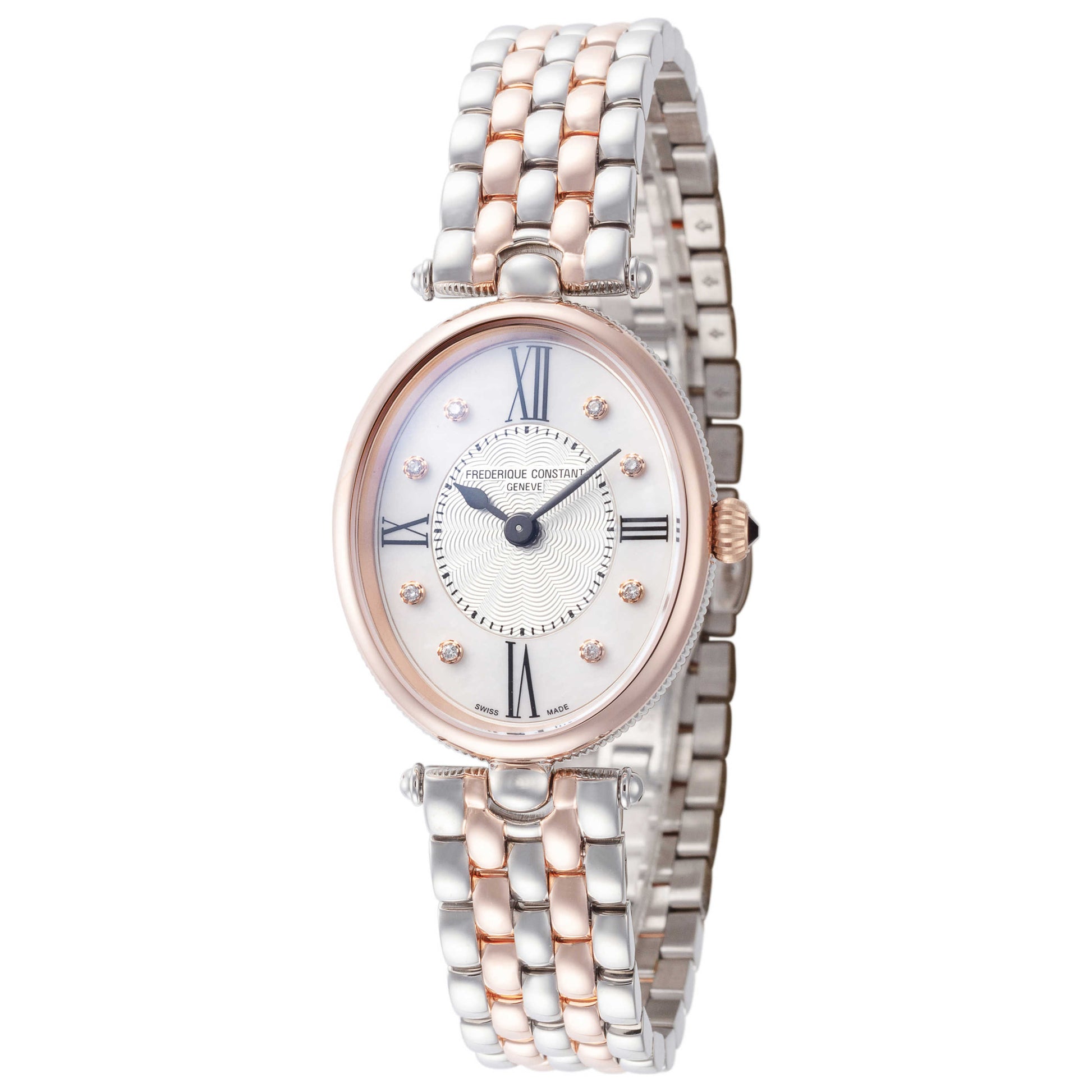 Front view of Frederique Constant Classics Art Deco Women's Quartz Watch FC-200RMPW2V2B