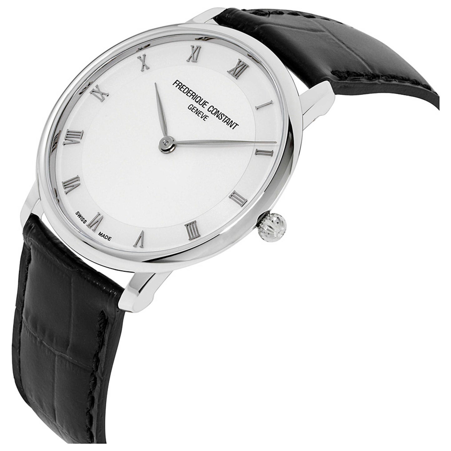 Frederique Constant Slimline Men's Swiss Quartz (Battery-Powered) Watch FC-200RS5S36 - Image #4