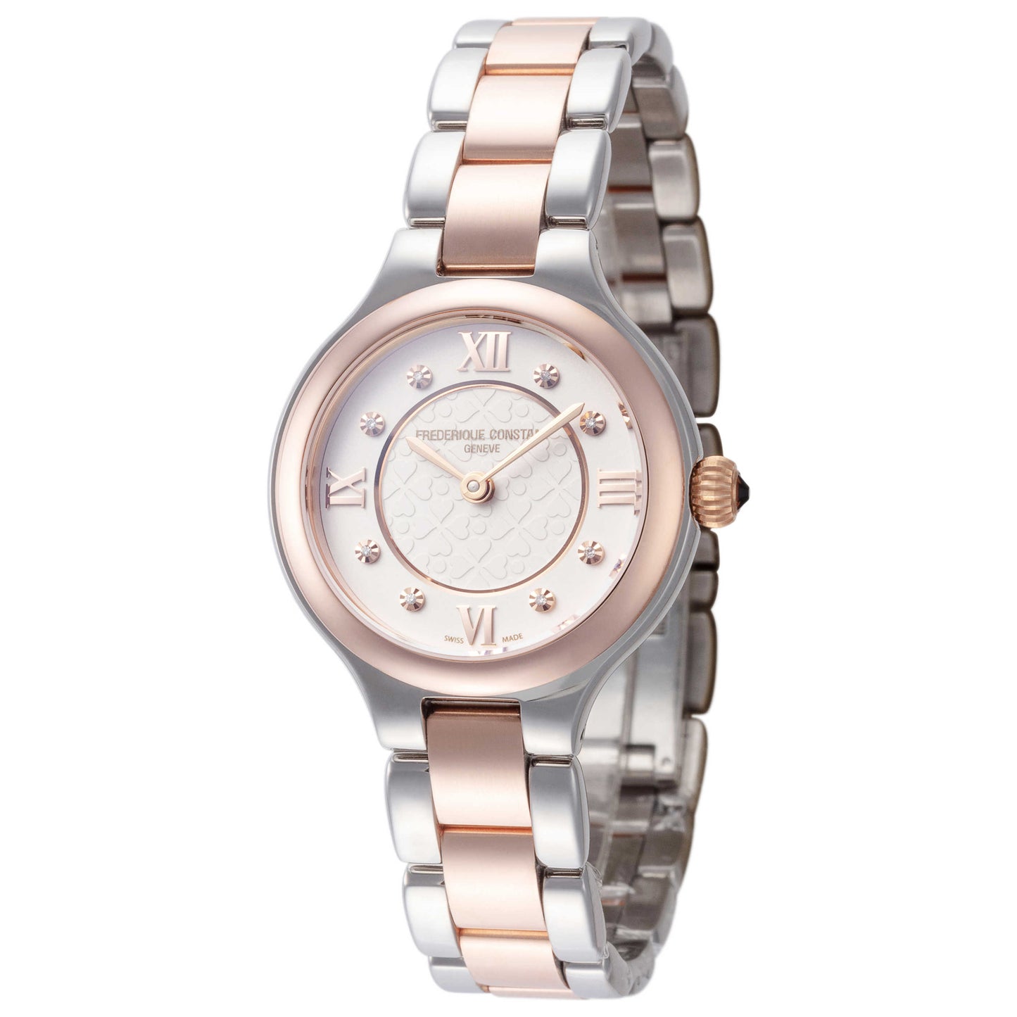 Front view of Frederique Constant Classics Women's Quartz Watch FC-200WHD1ER32B