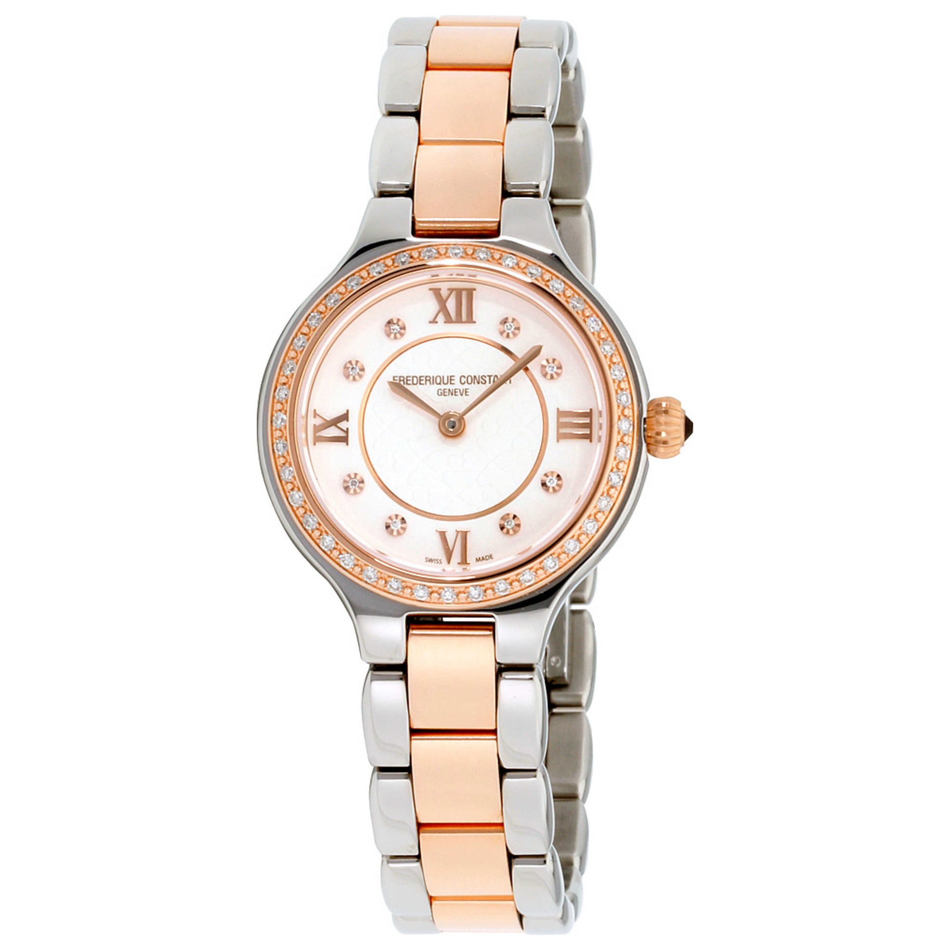 Front view of Frederique Constant Classics Delight Women's Quartz Watch FC-200WHD1ERD32B