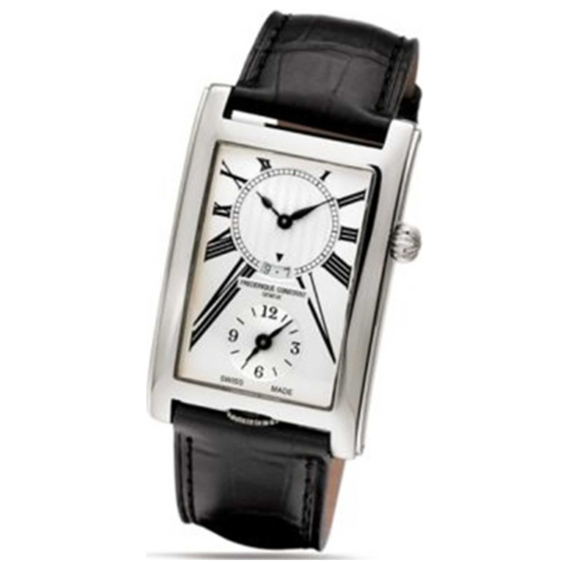 Front view of Frederique Constant Caree Men's Quartz Watch FC-205MS4C26