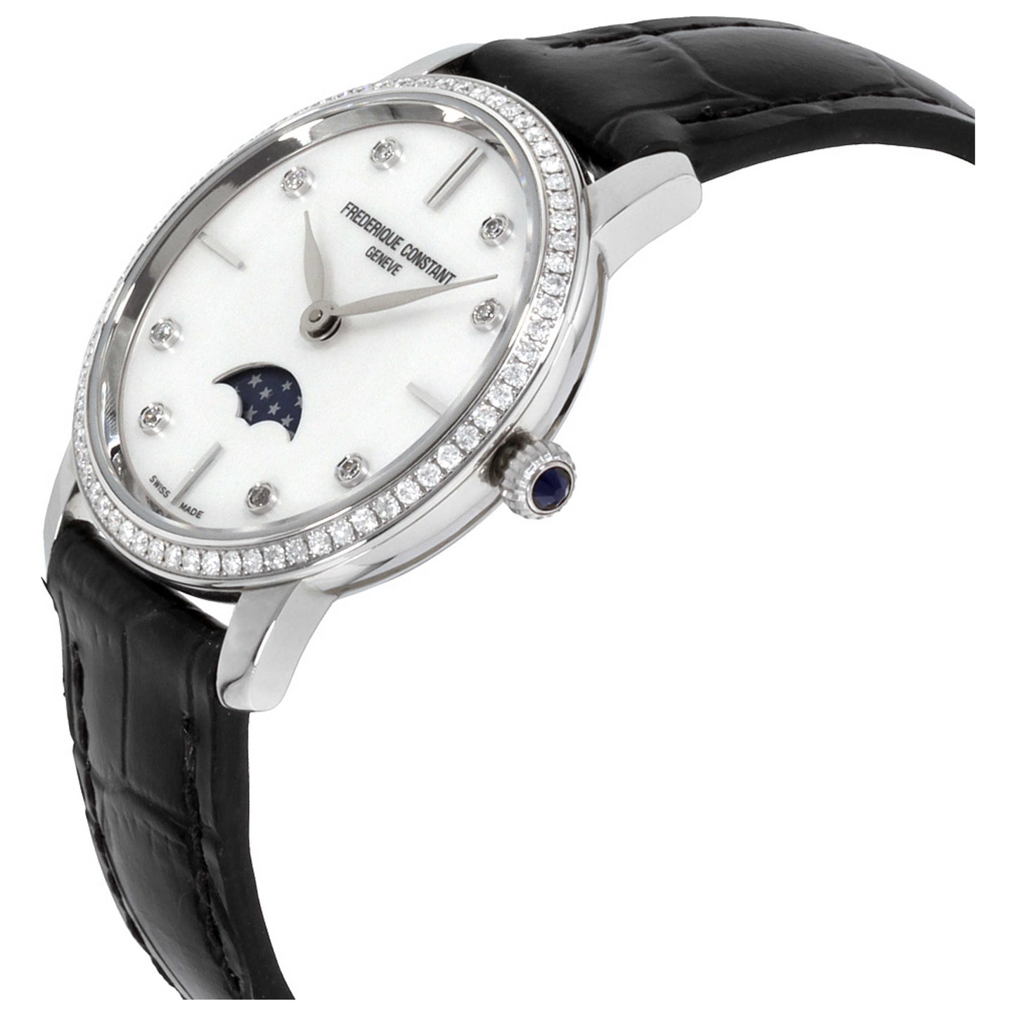 Frederique Constant Slimline Women's Quartz Watch FC-206MPWD1SD6 - Image #2