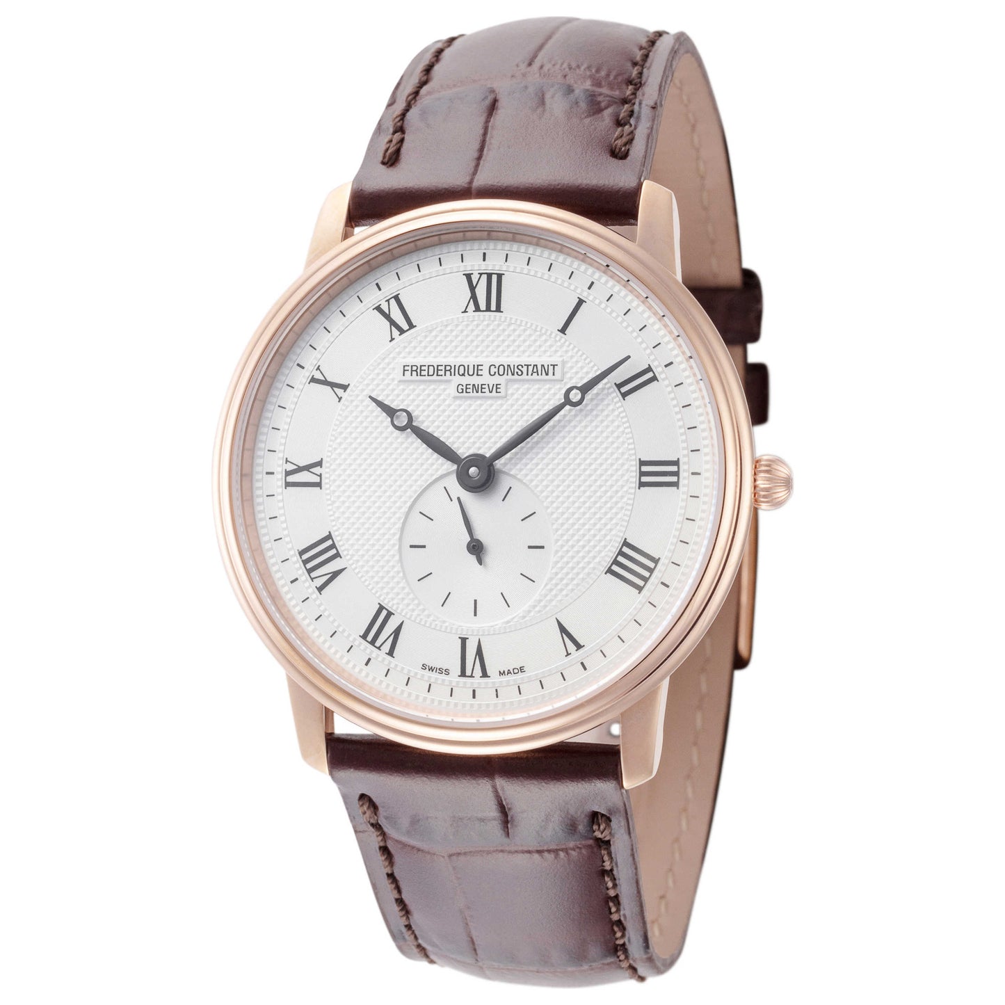 Front view of Frederique Constant Slimline Women's Quartz Watch FC-235M4S4