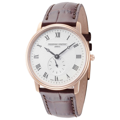 Front view of Frederique Constant Slimline Women's Quartz Watch FC-235M4S4