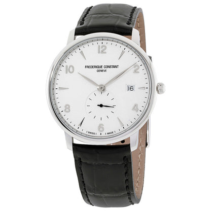 Front view of Frederique Constant Slimline Men's Quartz Watch FC-245SA5S6