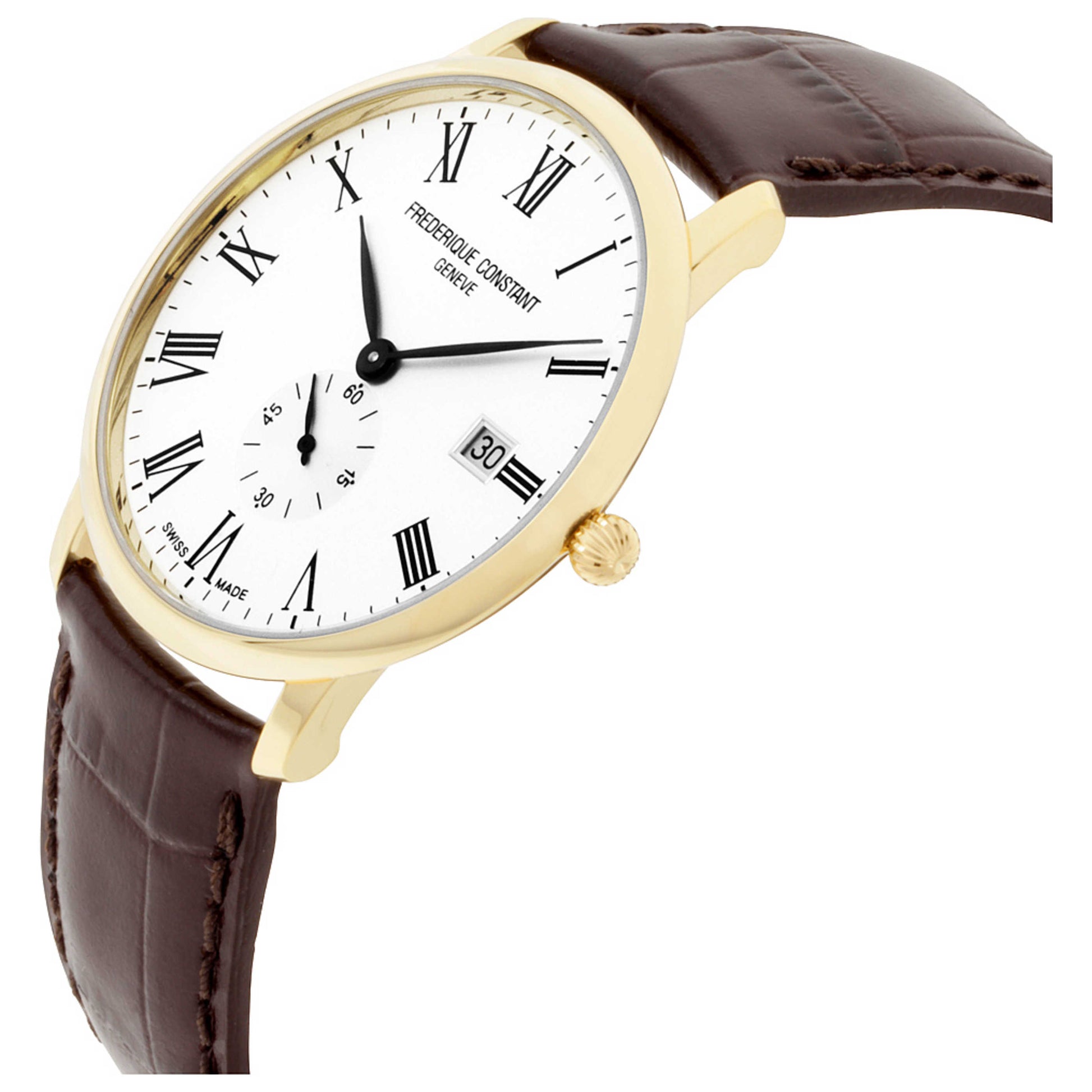 Frederique Constant Slimline Men's Quartz Watch FC-245WR5S5 - Image #2
