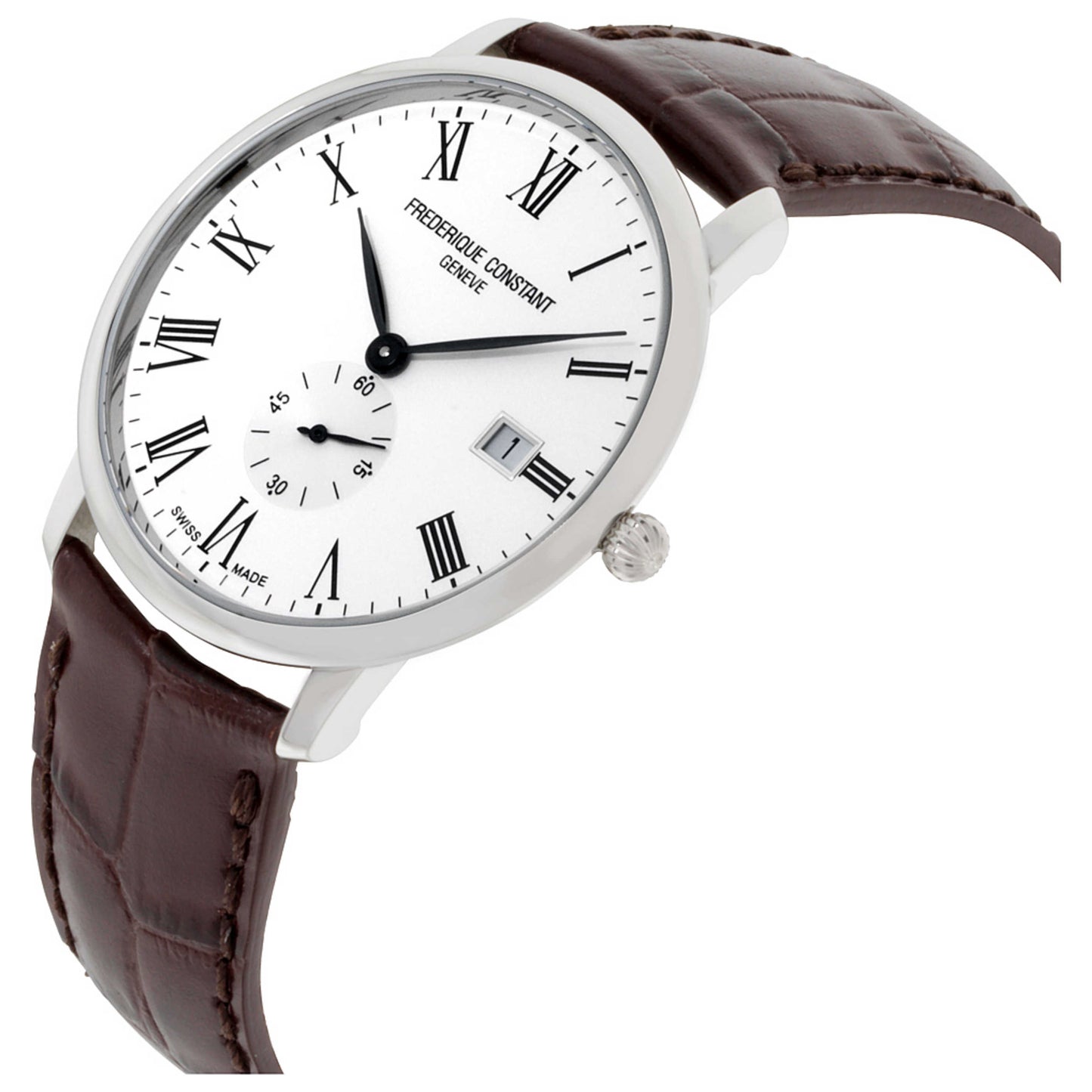 Frederique Constant Slimline Men's Quartz Watch FC-245WR5S6-DBR - Image #3