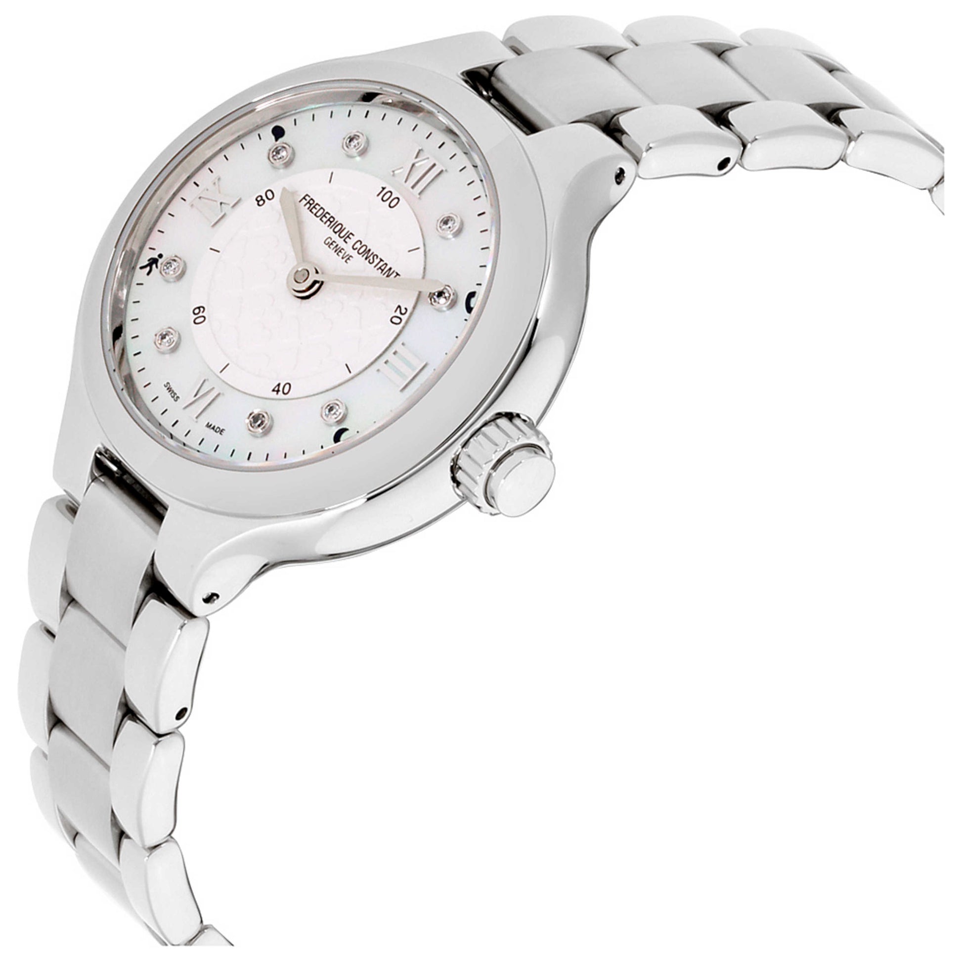 Frederique Constant Horological Smartwatch Women's Quartz Smartwatch FC-281WHD3ER6B - Image #2