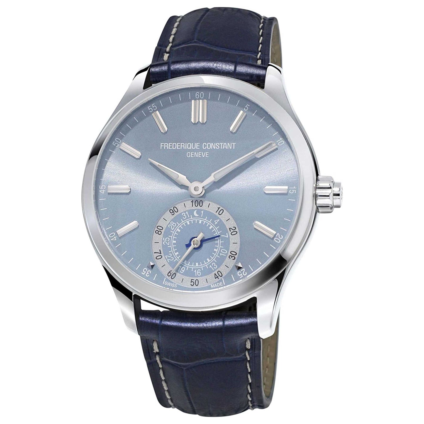 Front view of Frederique Constant Horological Men's Quartz Watch FC-285LNS5B6