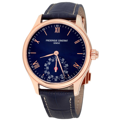 Front view of Frederique Constant Horological Smartwatch Men's Quartz Smartwatch FC-285N5B4